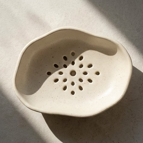 透かし速乾水切りソープディッシュの全体画像