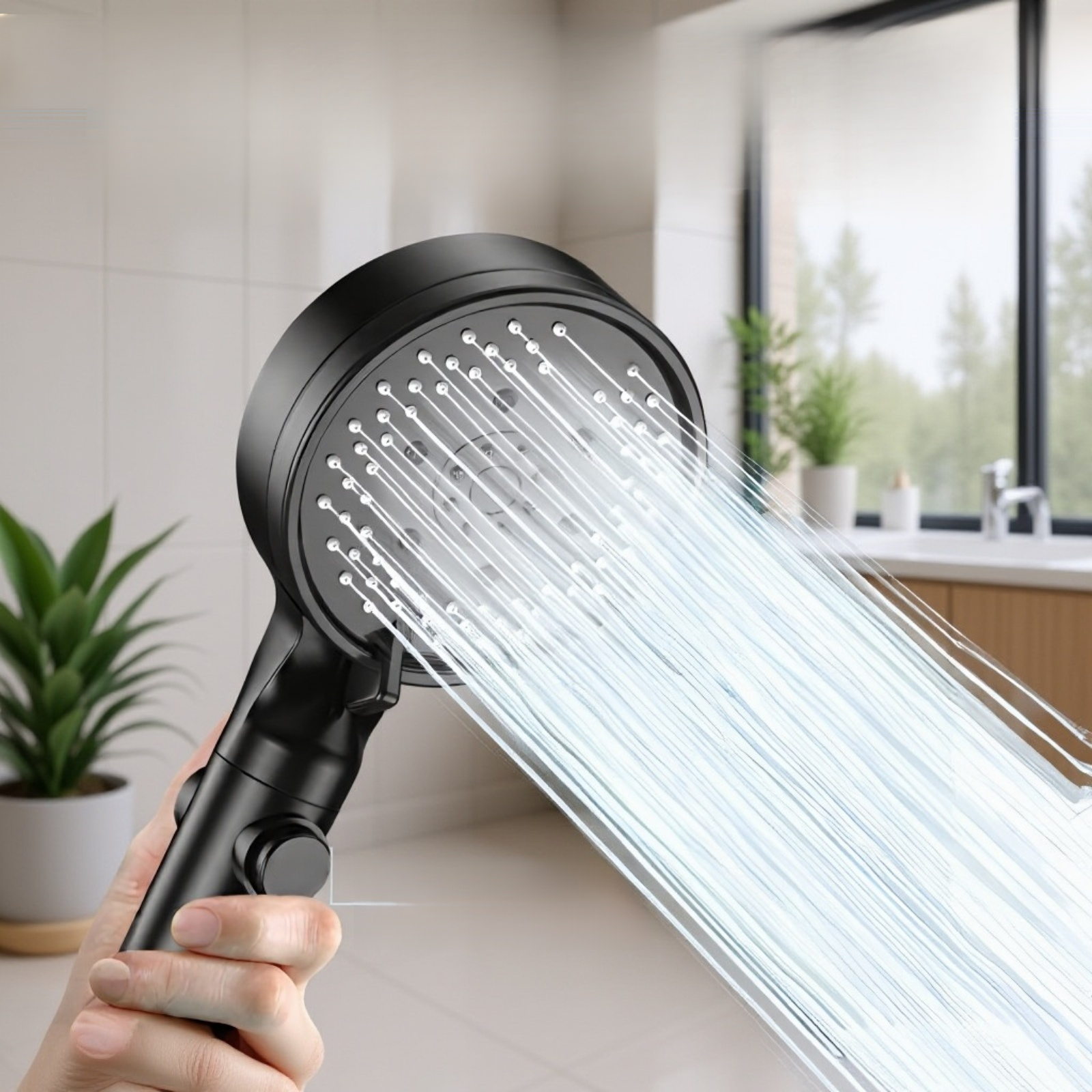 加圧シャワーヘッド