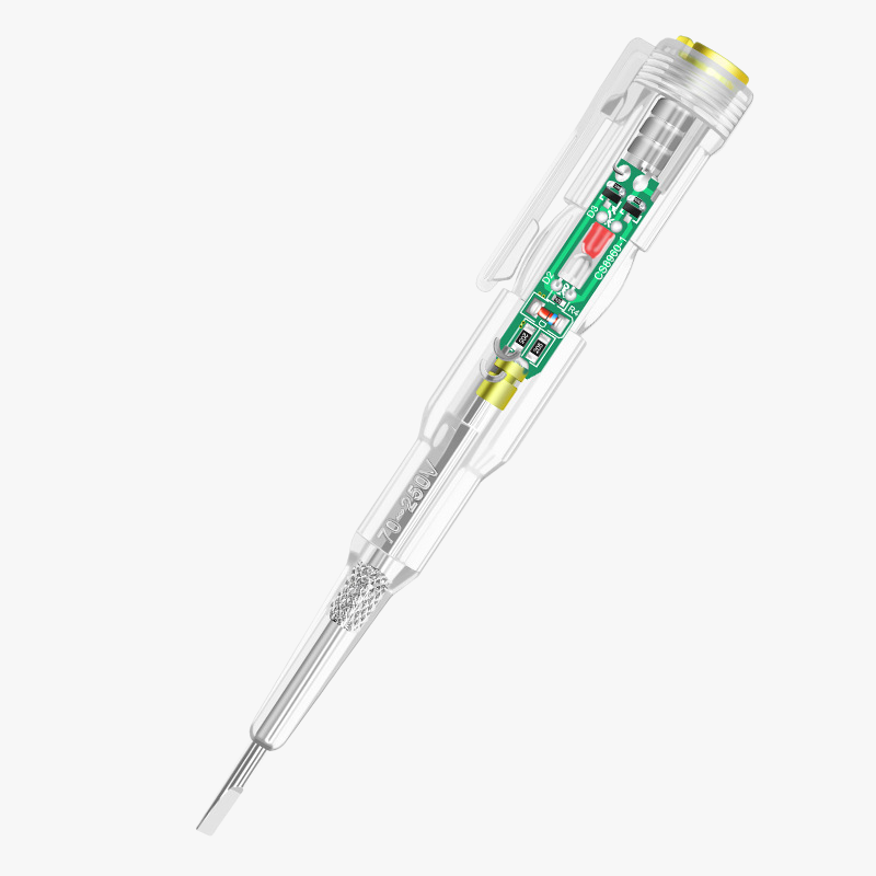 Destornillador Detector de Corriente de Alta Luminosidad para Uso Doméstico