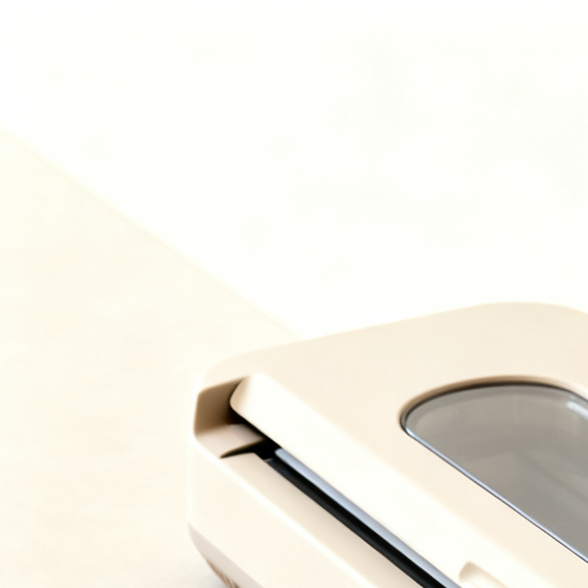 ステンレス製真空パック機の操作パネル