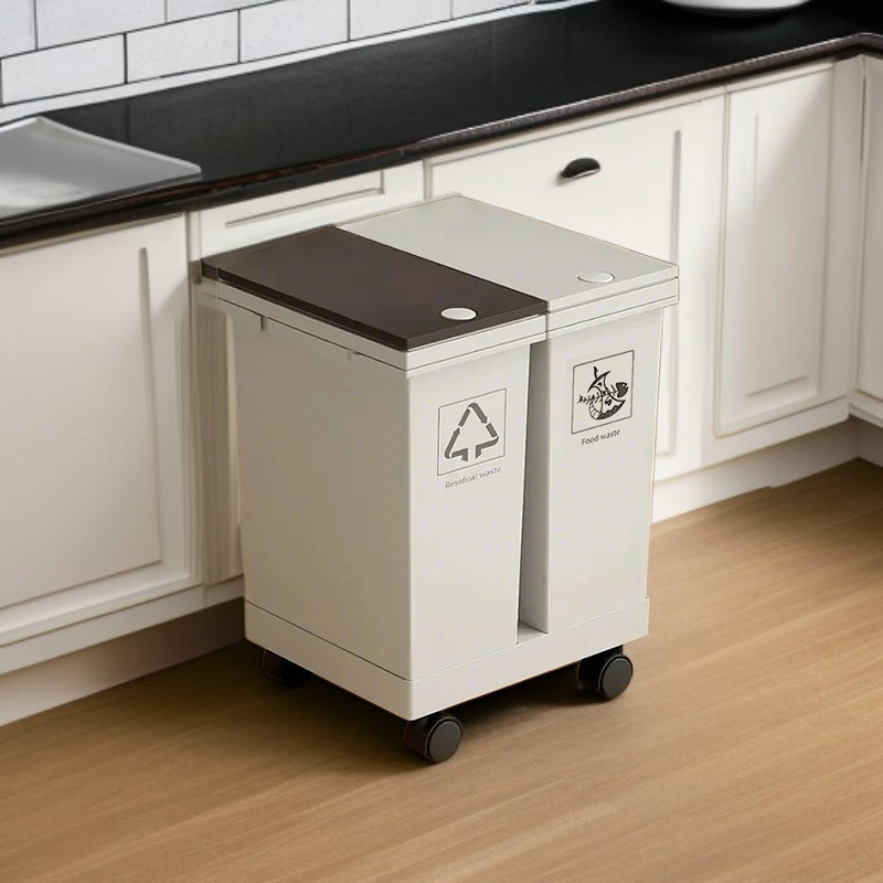 가정 필수 뚜껑 달린 대용량 휴지통 친환경 휴지통