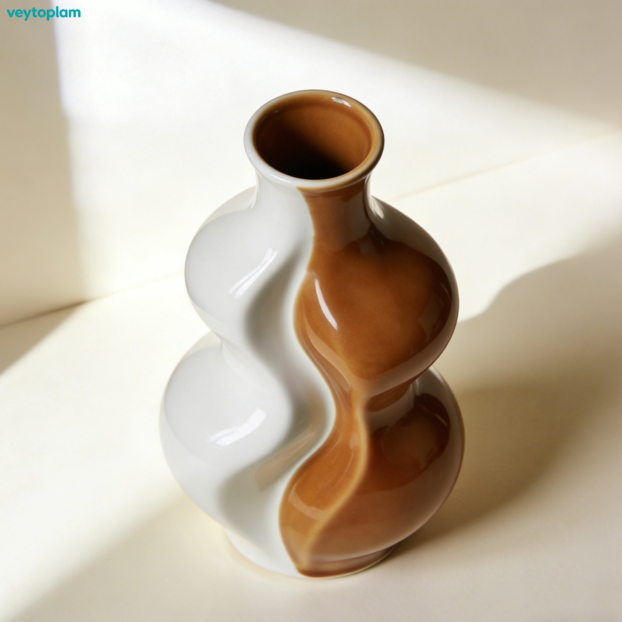 Handgefertigte Keramikvase