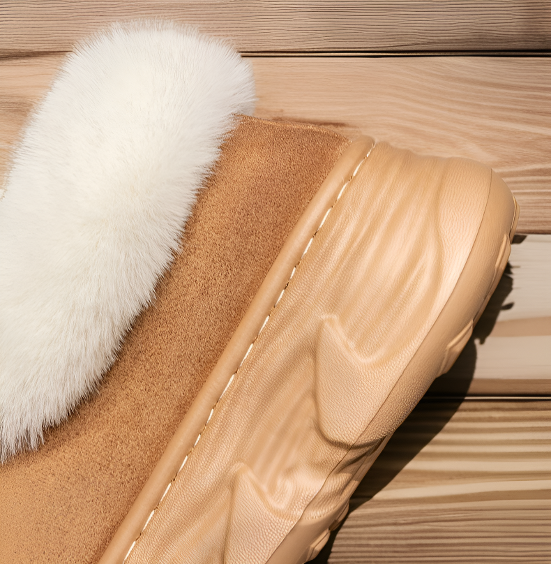 여성용 키높이 부츠 측면 디자인