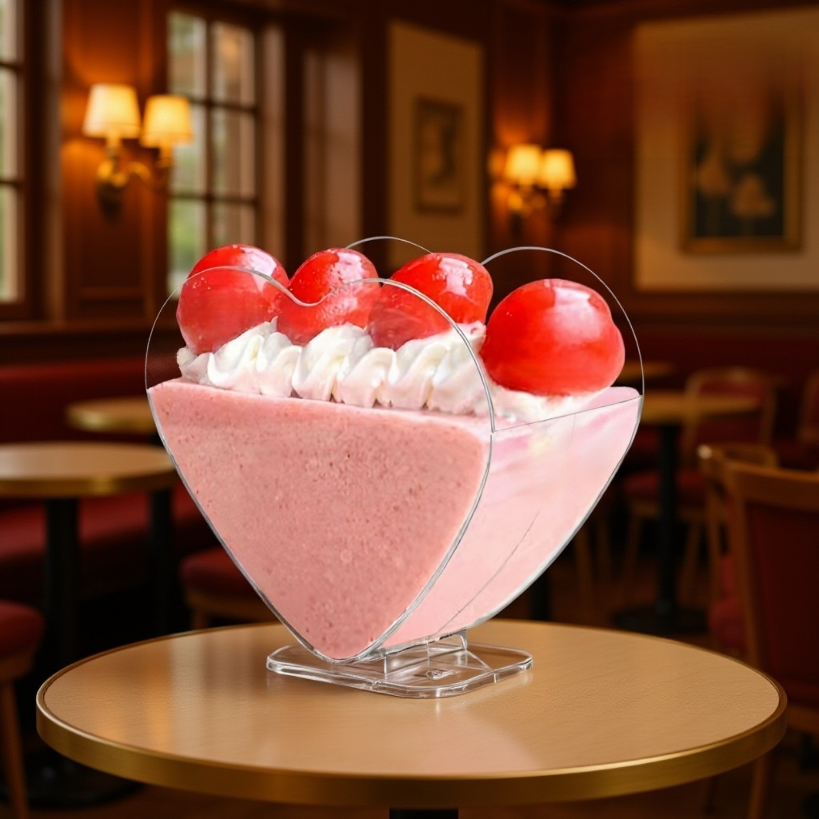 شفافة من البلاستيك وعاء الحلوى