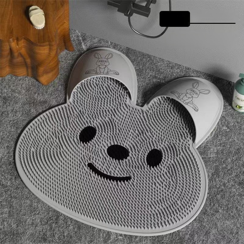Bathroom Non-Slip Silicone Foot Mat