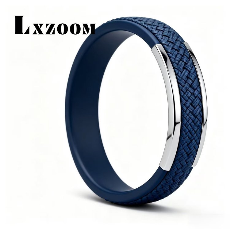 심플한 단색 팔찌 세트 (5개)