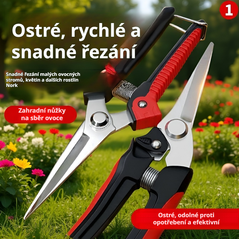  Zahradnické nůžky na větve s úsporou síly