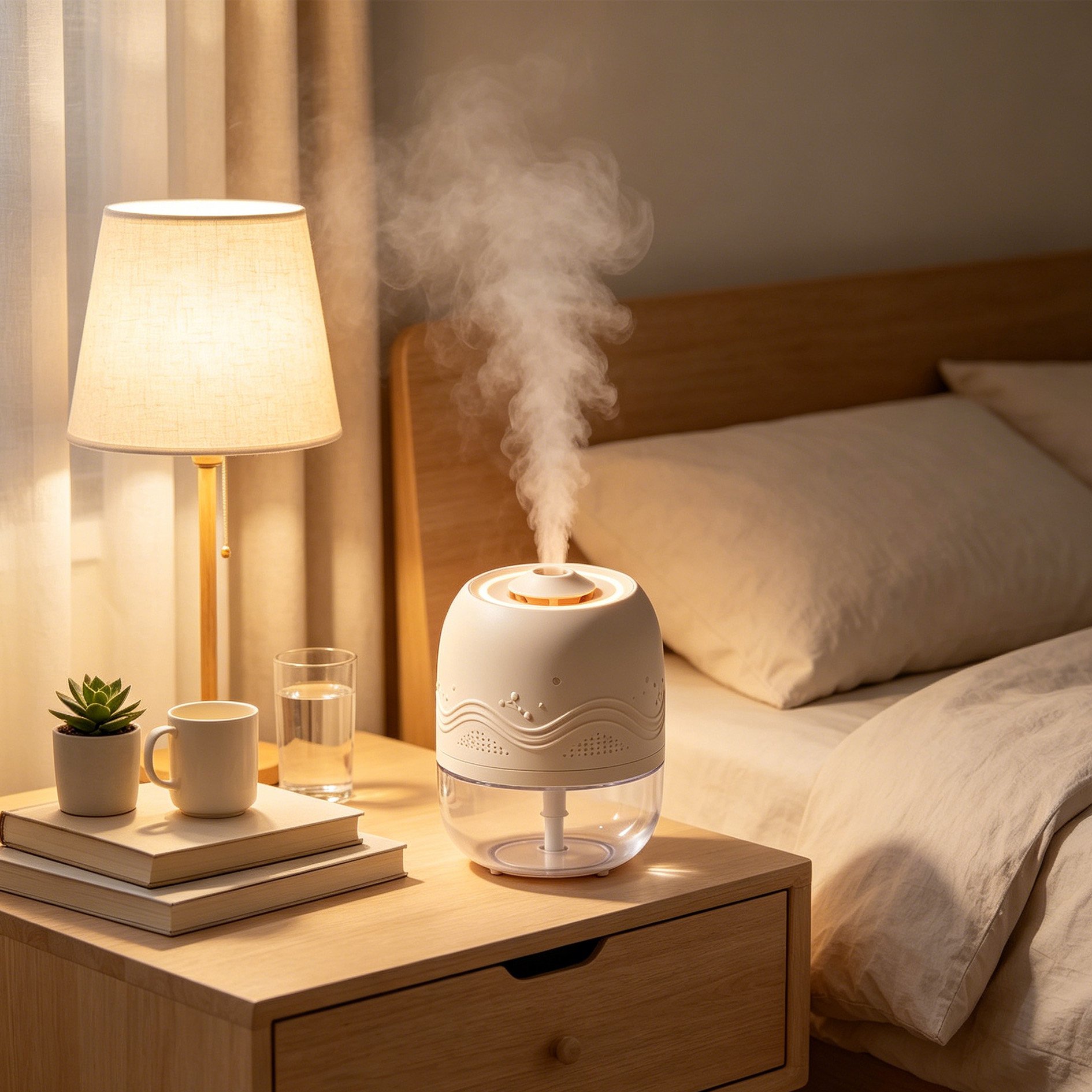 Modern design air humidifier for home