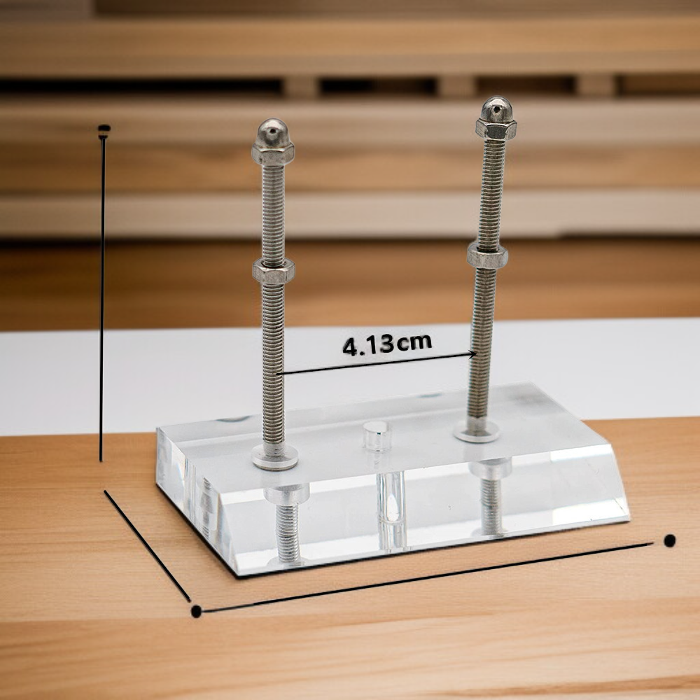 رف لوح تزلج بأربع عجلات من قطعة واحدة