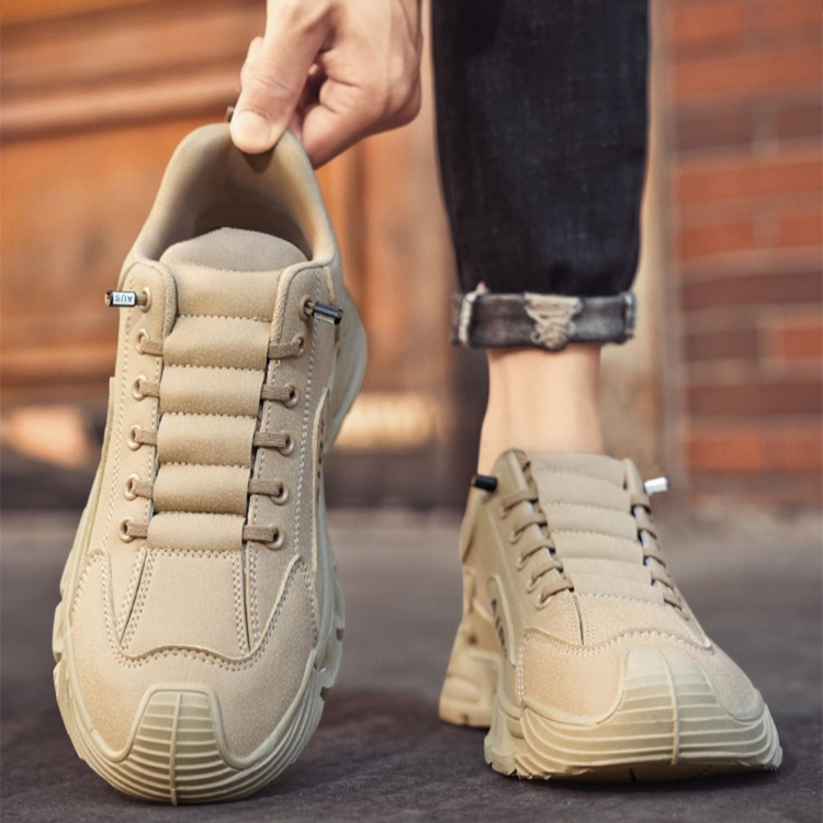 남자 두꺼운 창 미끄럼 방지 스니커즈