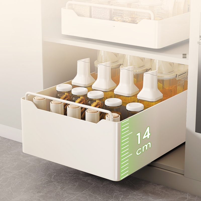 キッチン多層引き出し収納バスケット