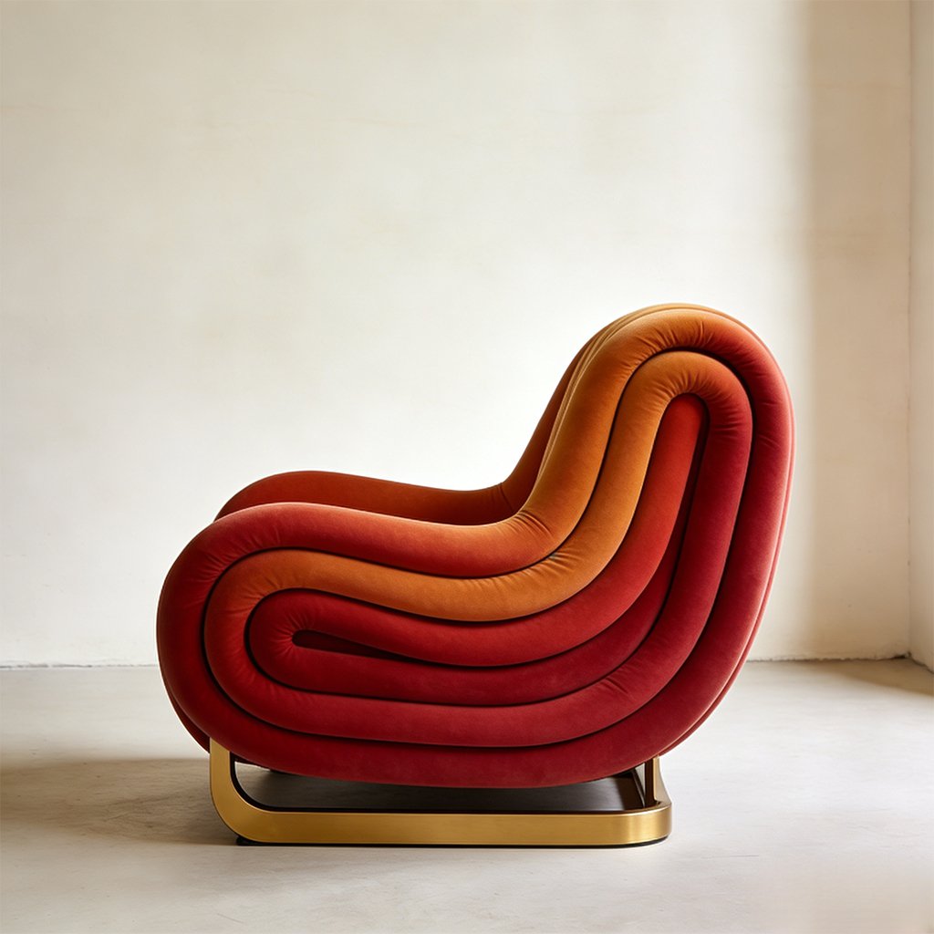 Bequemer Einzelsofa