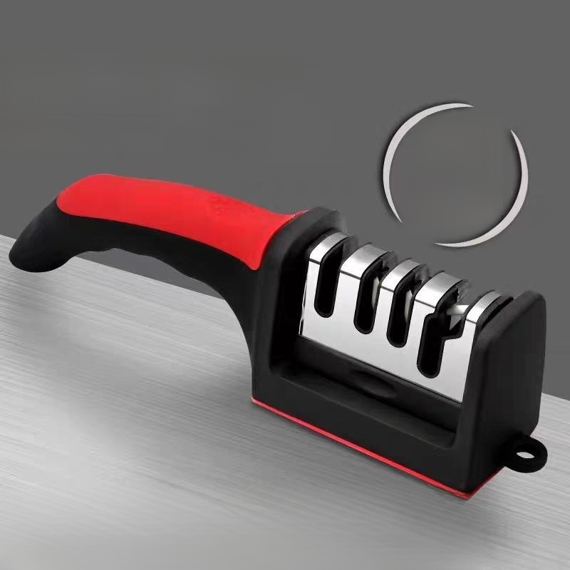 Multi-Functional Home Knife Sharpener, Quick Sharpening Stone with Fixed Angle