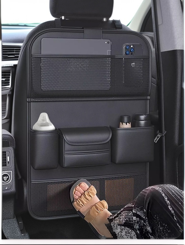 식탁 의자와 자동차 모두 사용 가능한 다용도 수납 가방