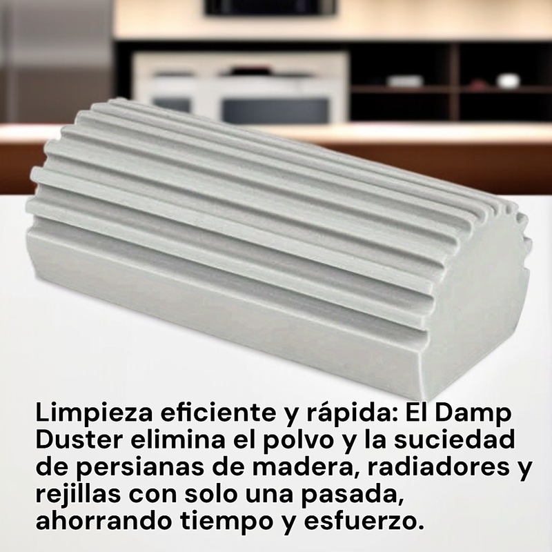 Esponja limpiadora de polvo para persianas de madera