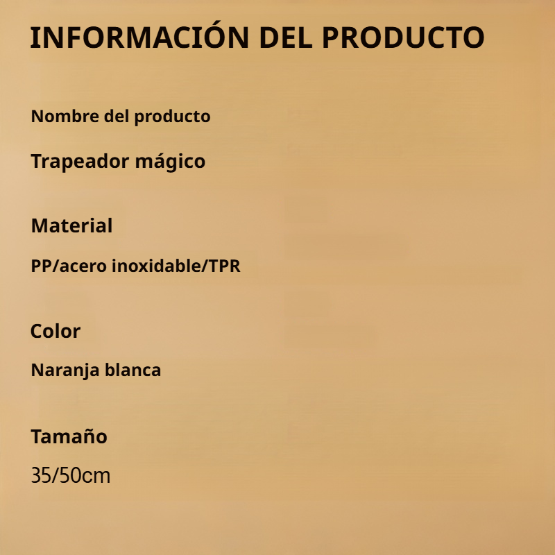 Escoba doble cara eliminando suciedad húmeda
