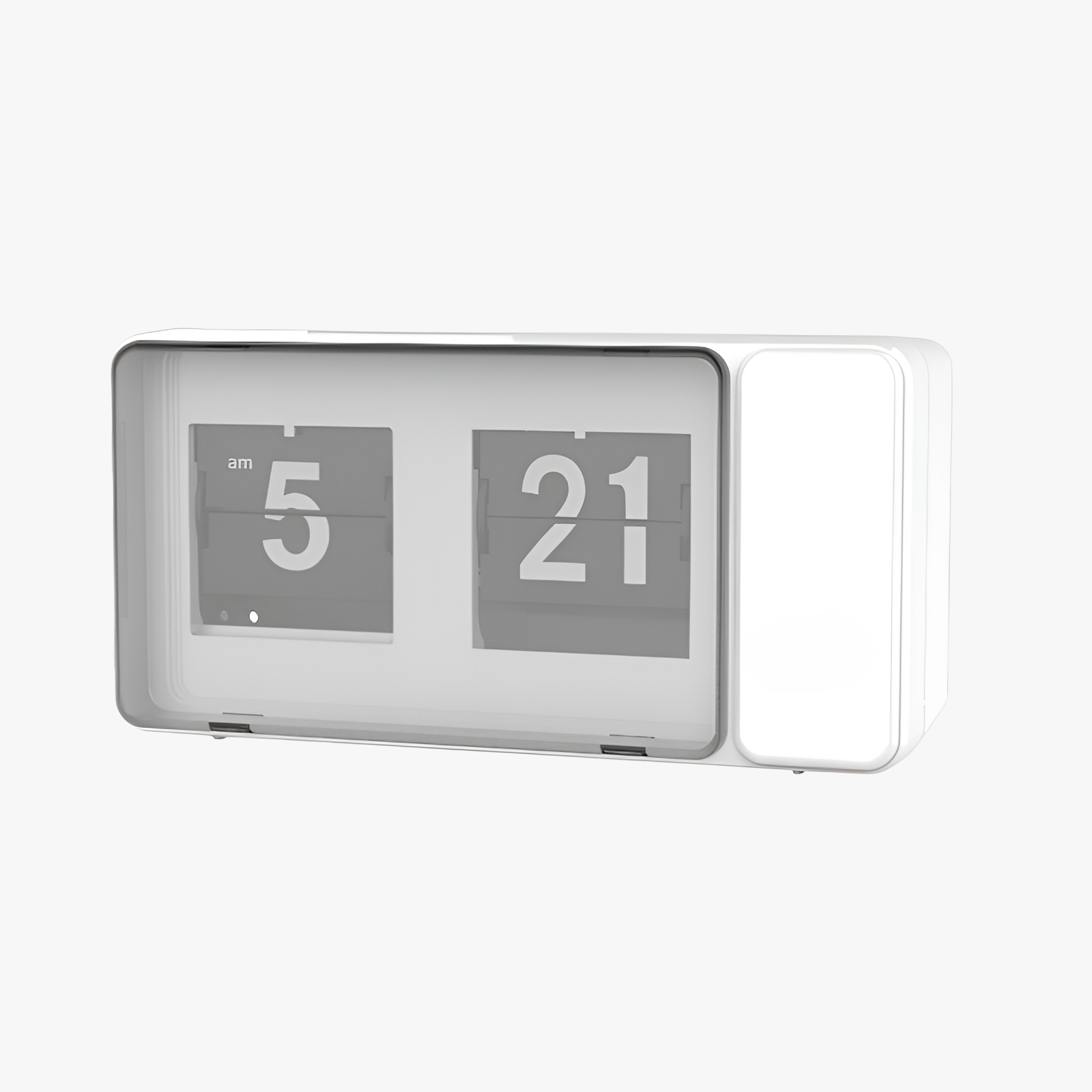 Reloj digital tipo página con colores macaron para dormitorio y estudiantes
