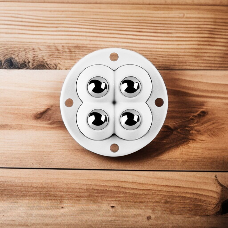 粘着性家具のコーヒーテーブルの移動式キャスターの普遍的な車輪穴があかない粘着性がある滑車は家具の移動式キャスターを実行する