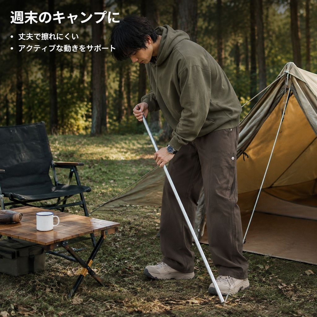 メンズブランドファッションアメリカンワークパンツ 春 ゆったりストレート 