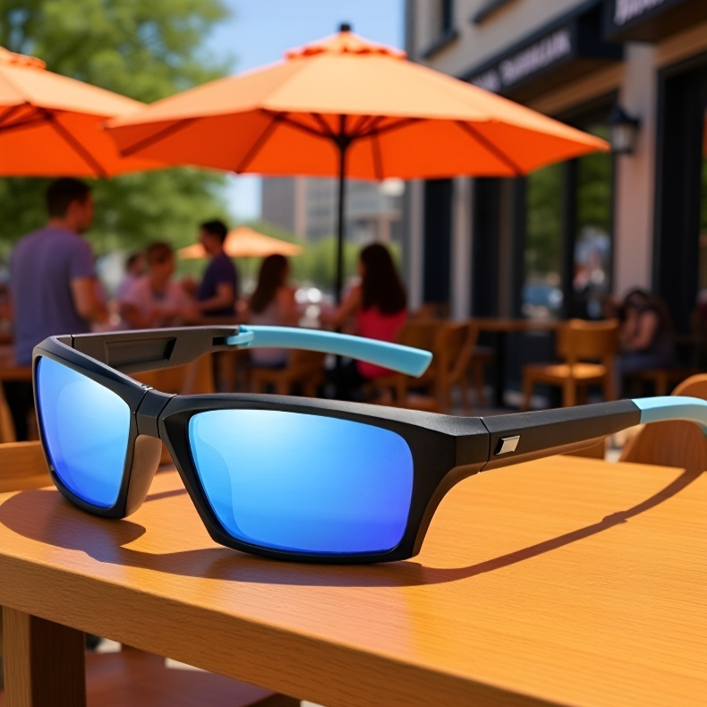 Gafas de sol plegables portátiles, protección UV para exteriores