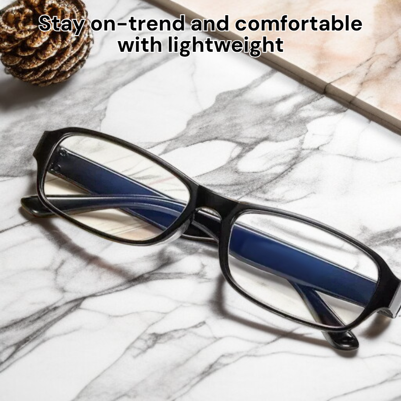  Fashionforward MultiFocus Smart Zoom Reading Glasses – Trendy Adjustable Eyewear