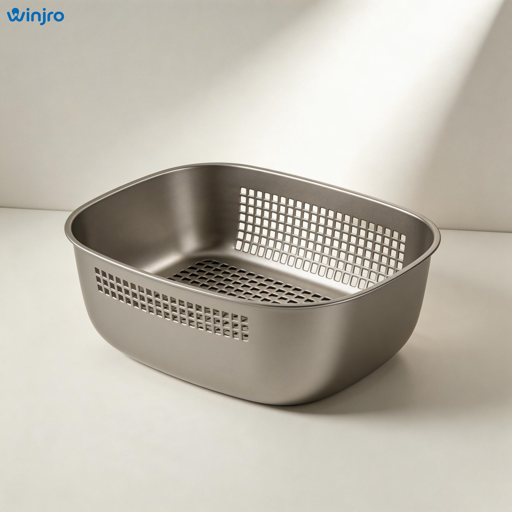 ตะกร้าสำหรับระบายน้ำอเนกประสงค์ 5 ชิ้น สีสันสดใส