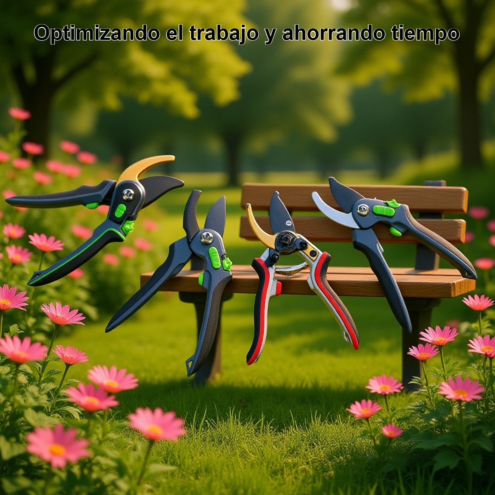 Tijeras de jardinería, recogedores de frutas de jardín