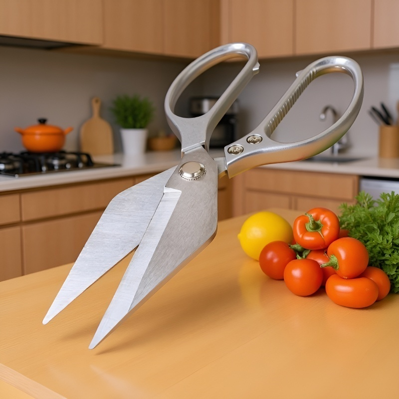 인체공학적 설계의 주방용 닭뼈 가위