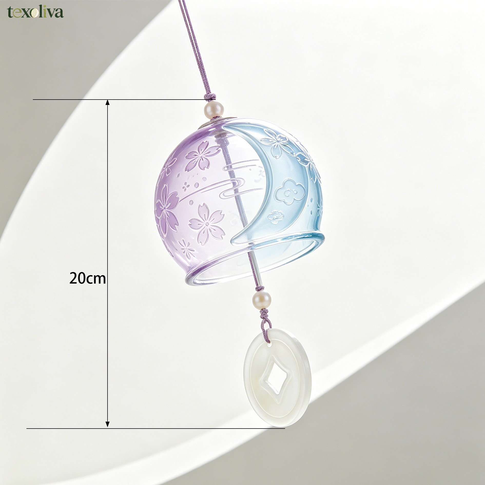 Elegant wind chimes for home and garden decoration