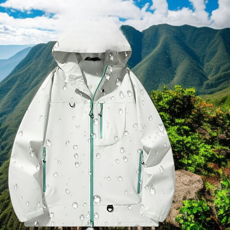 마운틴 바람막이 야상 여행 방수복 세트 후드 점퍼 코트 바람막이