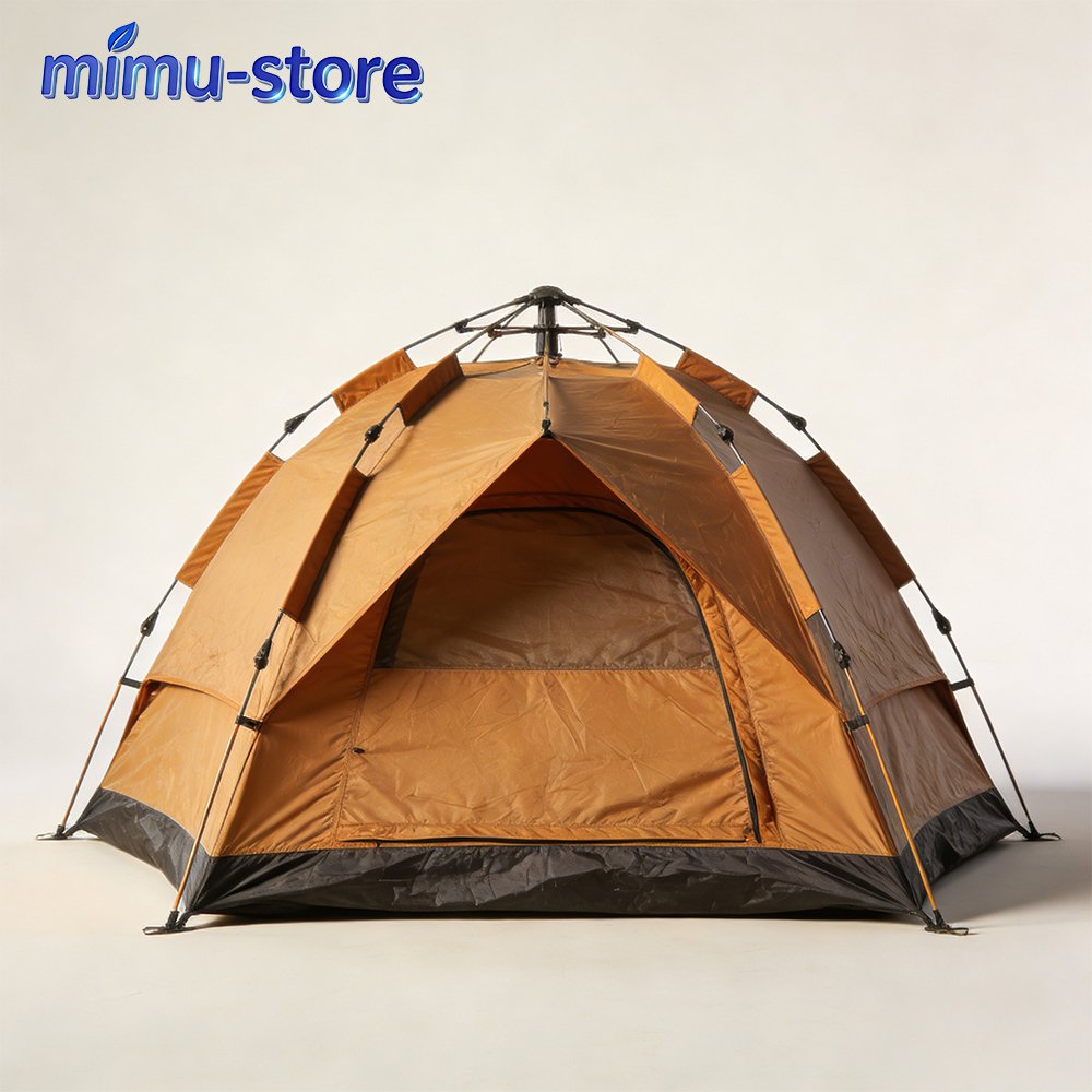 เต็นท์สองชั้นกันฝน กันลม และระบายอากาศได้ดี สำหรับสองคน