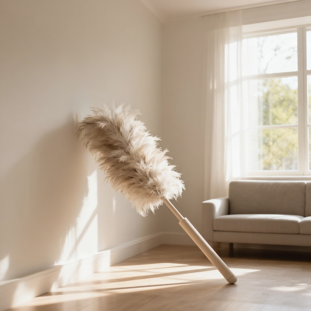 ダストフリー天然羽根羽根ダスター(3枚入)