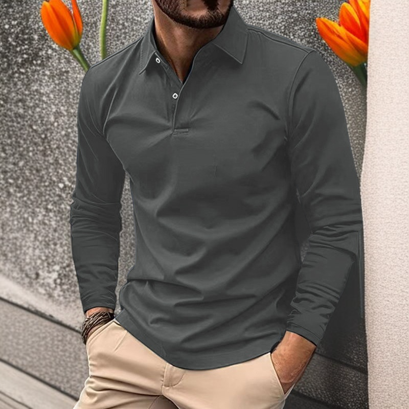 Camisa cómoda y versátil para uso diario masculino