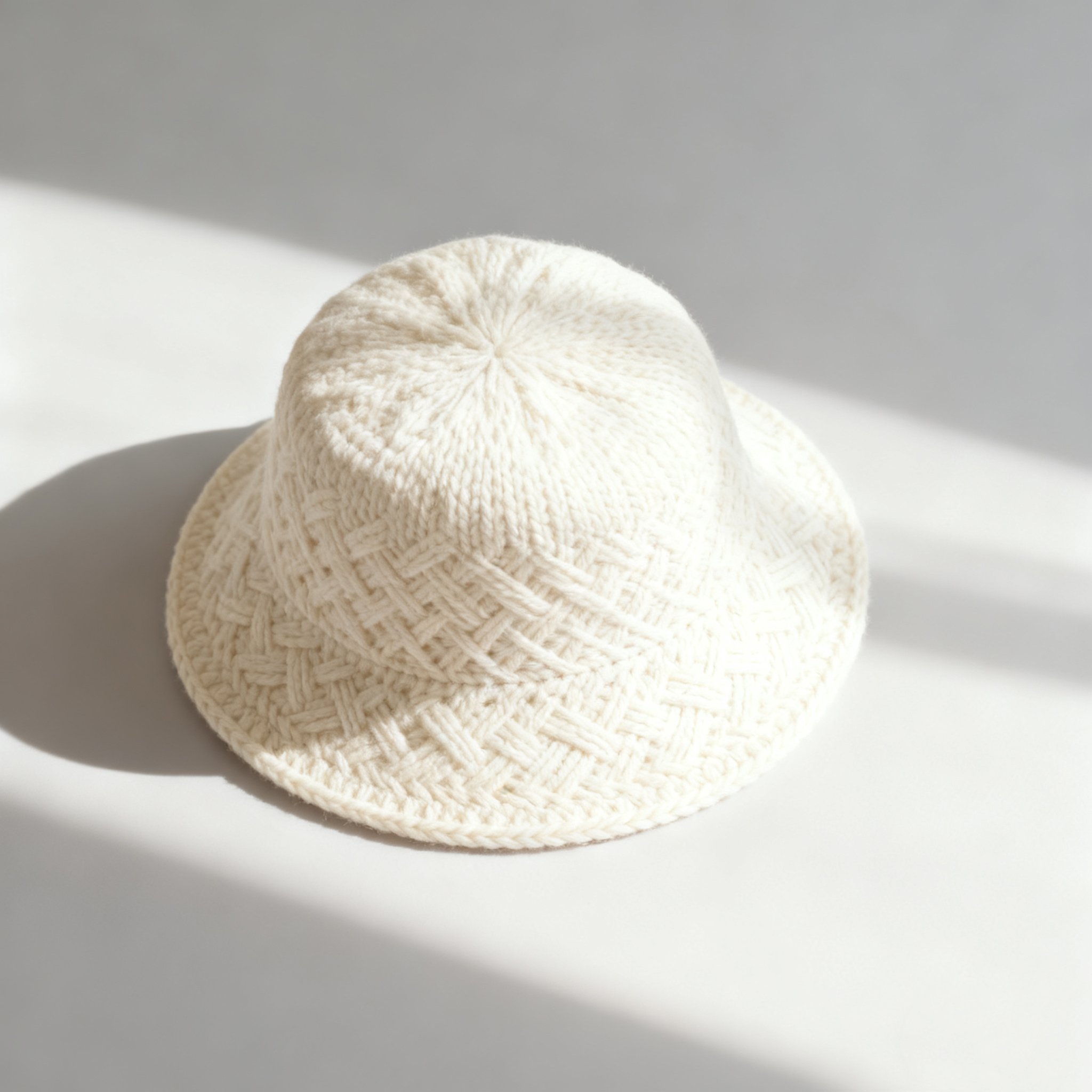 미백색 데일리 버킷햇 (10개 세트)