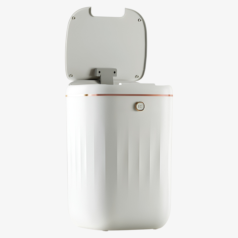  Papelera inteligente de inducción, ligera y lujosa, gran capacidad, resistente al agua