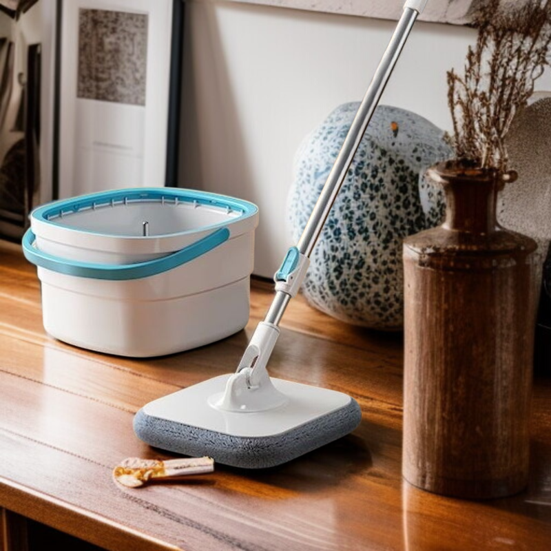 오염제거 분리 손세탁이 없는 회전걸레 회전 밀대 오염물 분리 가정용 탈수 손세탁 면제