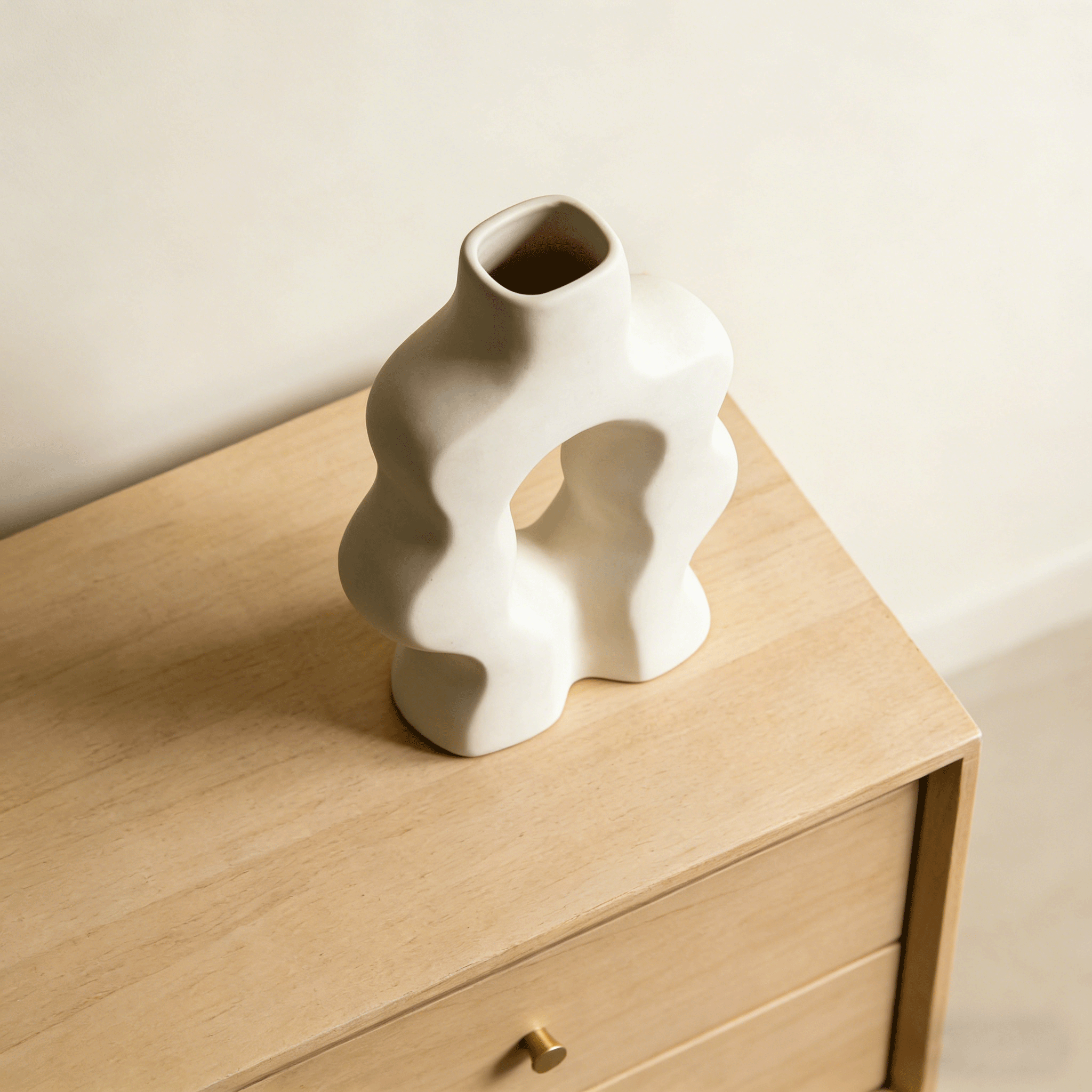 Set de 3 floreros elegantes para decoración