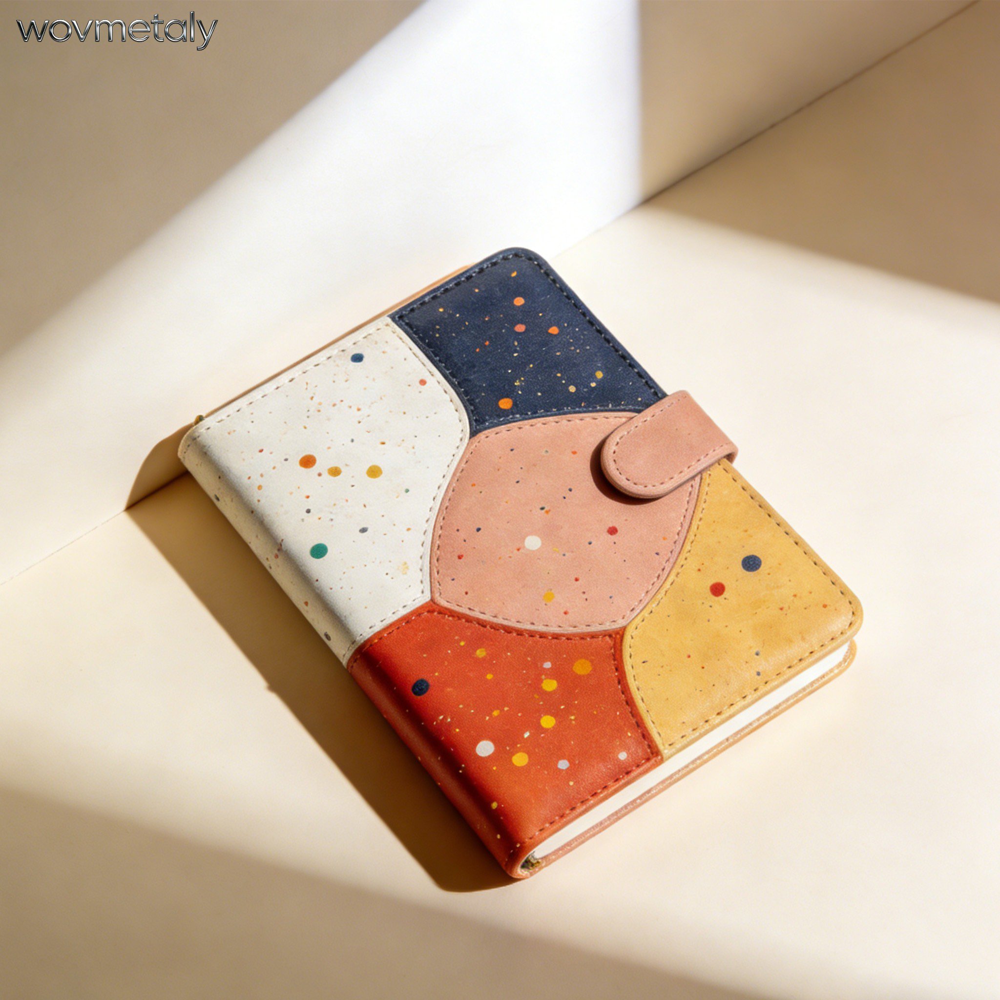 สมุดโน้ตแบบมีสันห่วงพกพา (10 เล่ม)