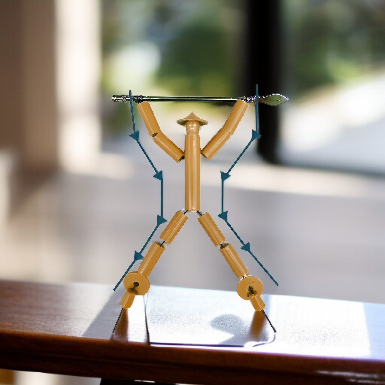  竹節人形おもちゃ