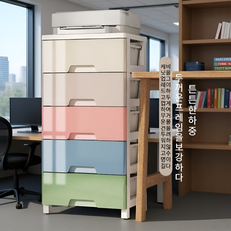 대용량 가정용 서랍식 수납장