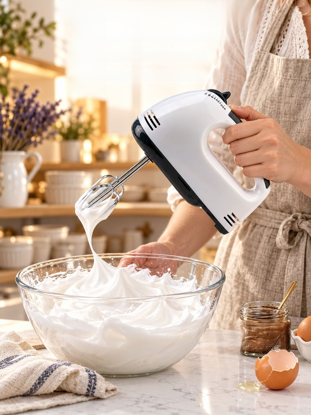 Batteur électrique avec fonction pétrin pour pâte maison