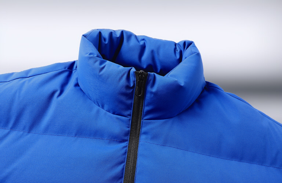 따뜻한 겨울 남성용 코튼 코트 뒷모습