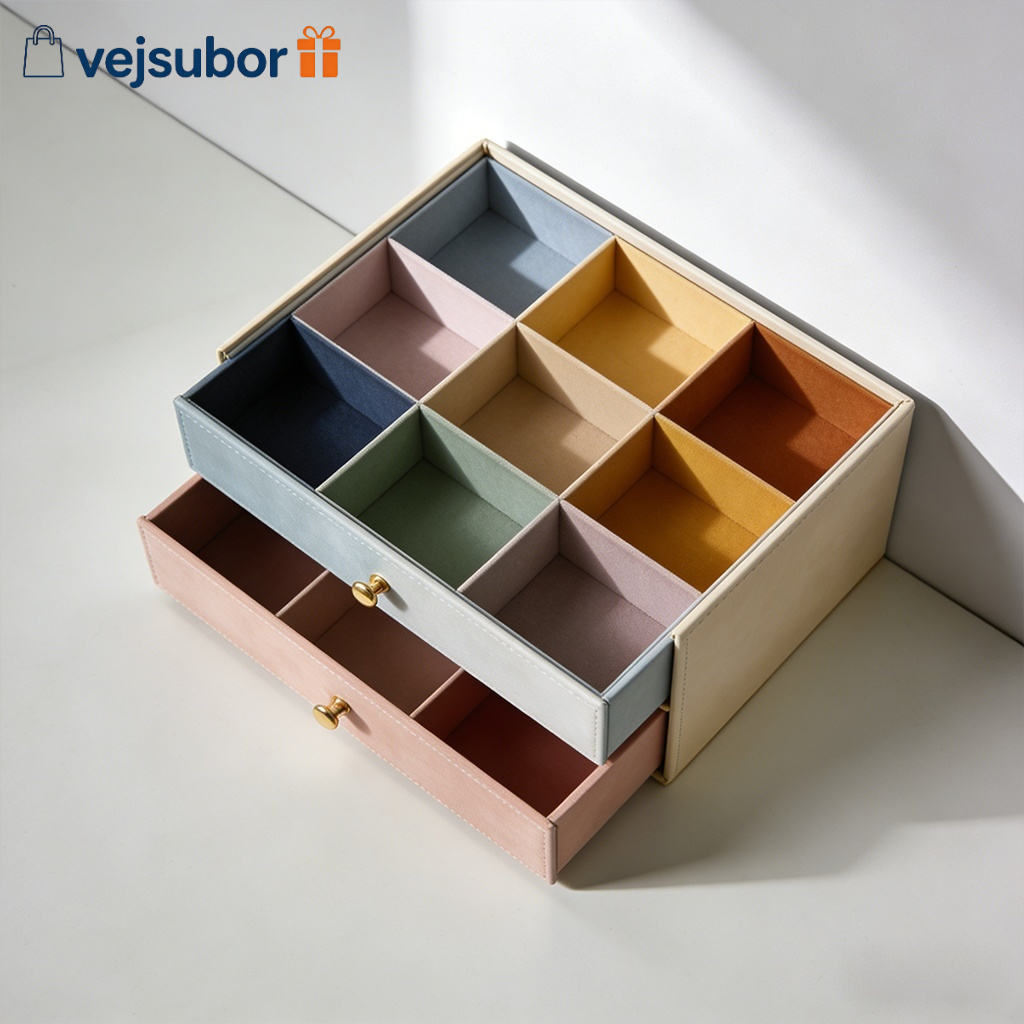 Drawer divider storage box organizing office supplies