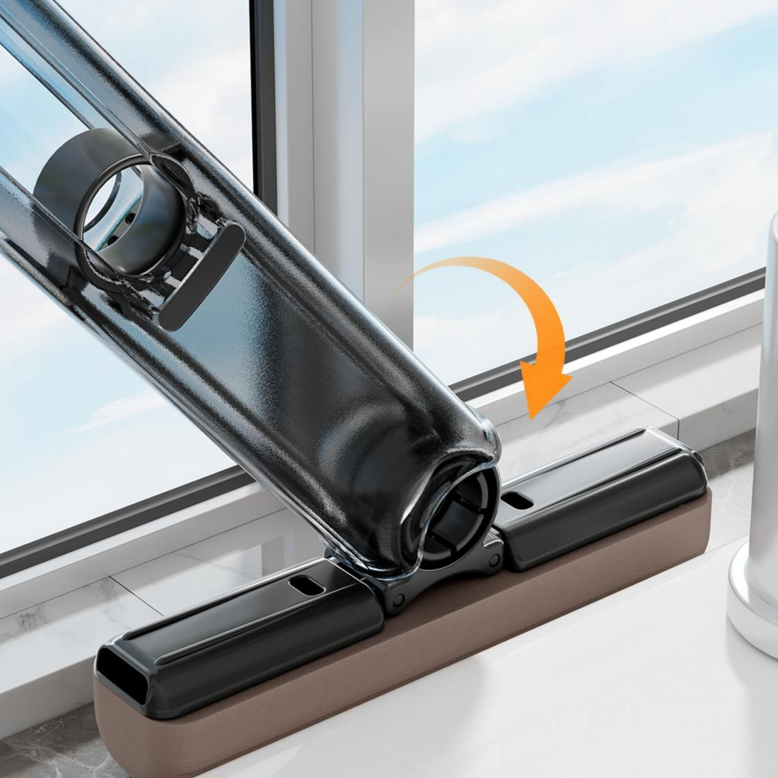 고효율 다기능 스펀지 흡수 손잡이 휴대용 청소 도구