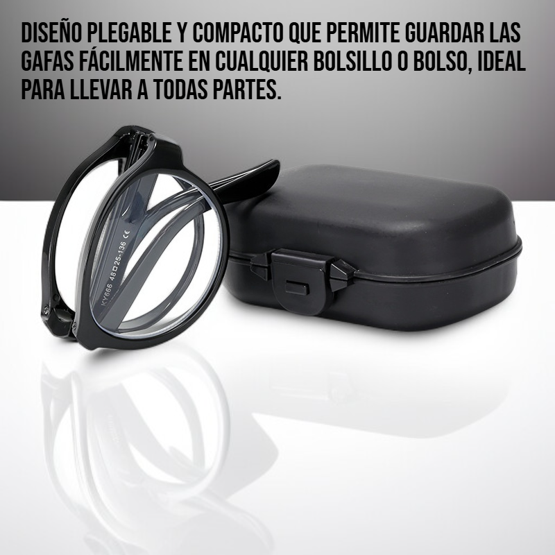Gafas de lectura plegables ultra claras