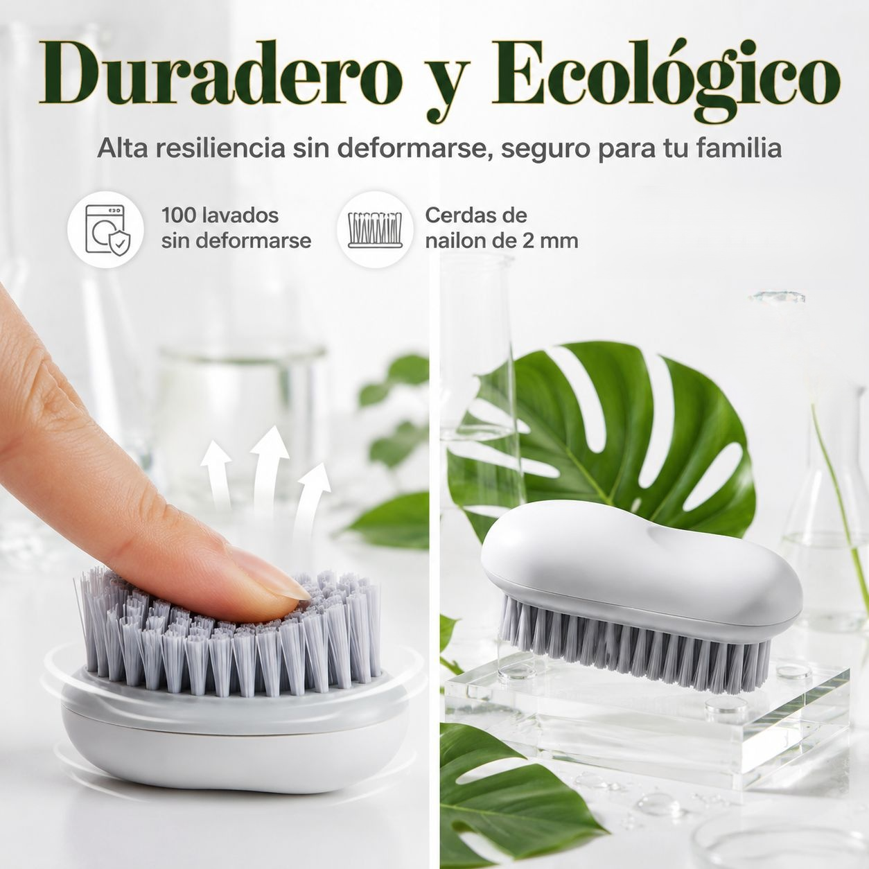 Cepillo doméstico multifuncional de cerdas suaves para limpiar zapatos