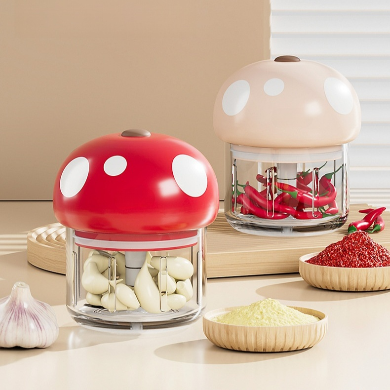 귀여운 미니 전동 다지기 음식 조리용