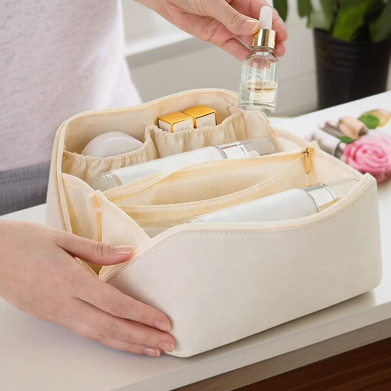 Travel Multifunctional Large Capacity Wash Basin and Cosmetic Storage Bag