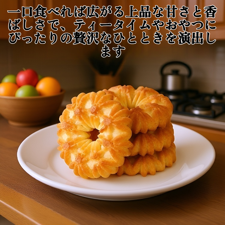 台湾産のサクサクとした甘いクッキー