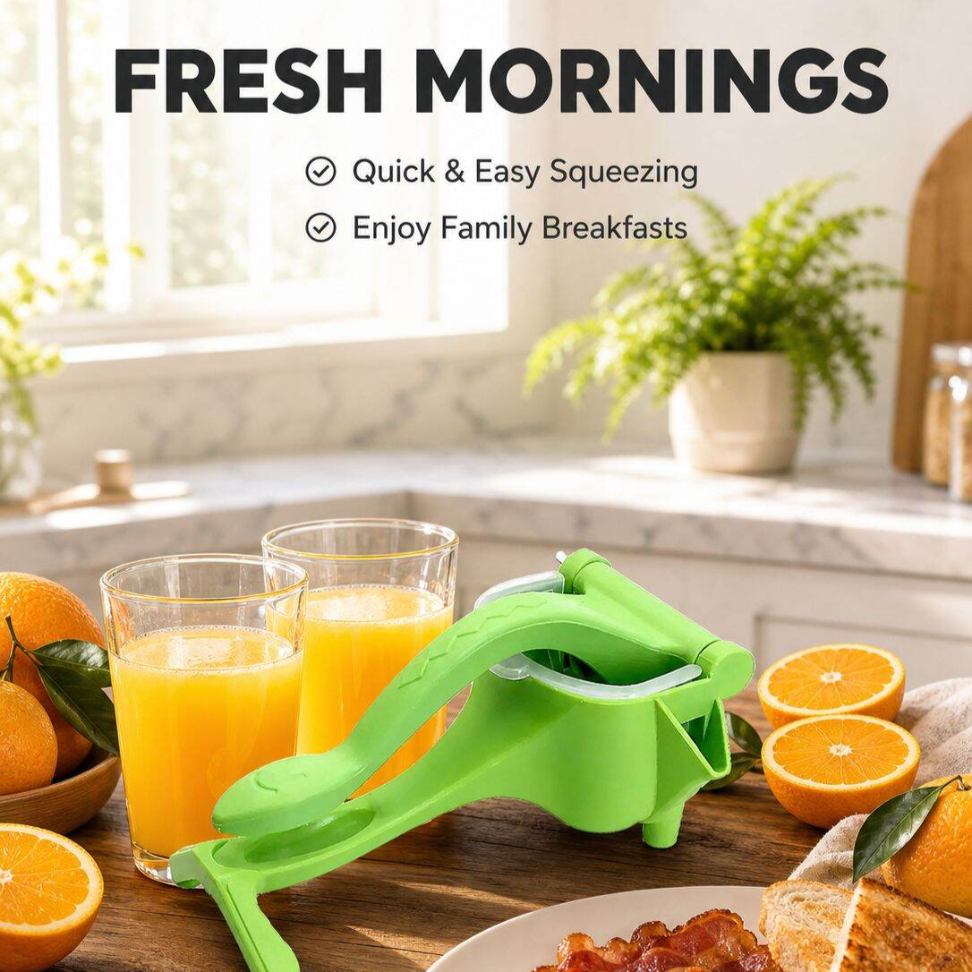 Portable Manual Juicer Small Fruit and Vegetable Separator Juice Press
